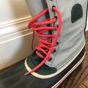 NEW SOREL 1964 premium canvas waterproof winter snow boots women's 9 NWOT